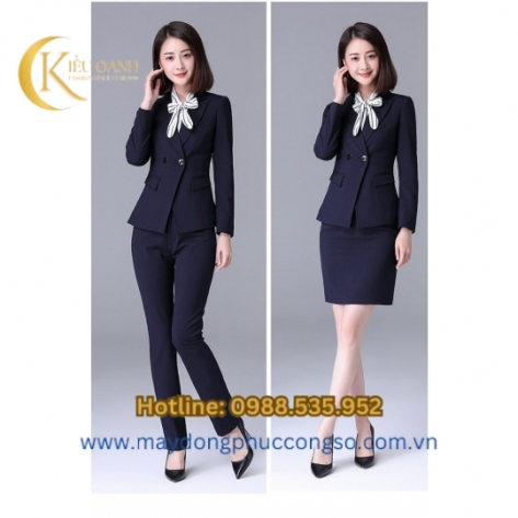 Nhà May Đồng Phục Công Sở May Sẵn Dáng Đẹp