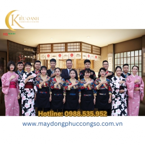 Mẫu Áo Đồng Phục Nhà Hàng Đẹp Tạo Dấu Ấn Chuyên Nghiệp