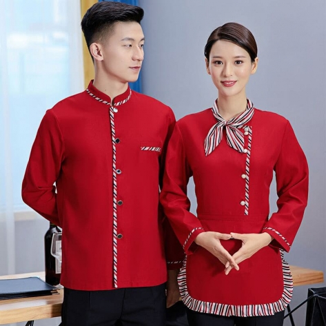 Đặt May Đồng Phục Nhà Hàng Trung Chất Lượng