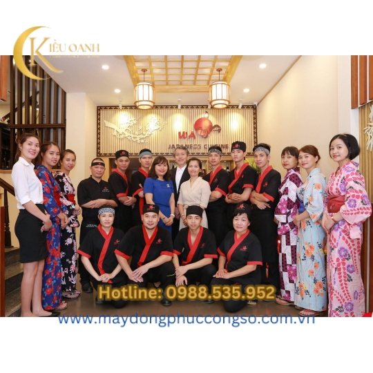 ĐỒNG PHỤC NHÀ HÀNG 01